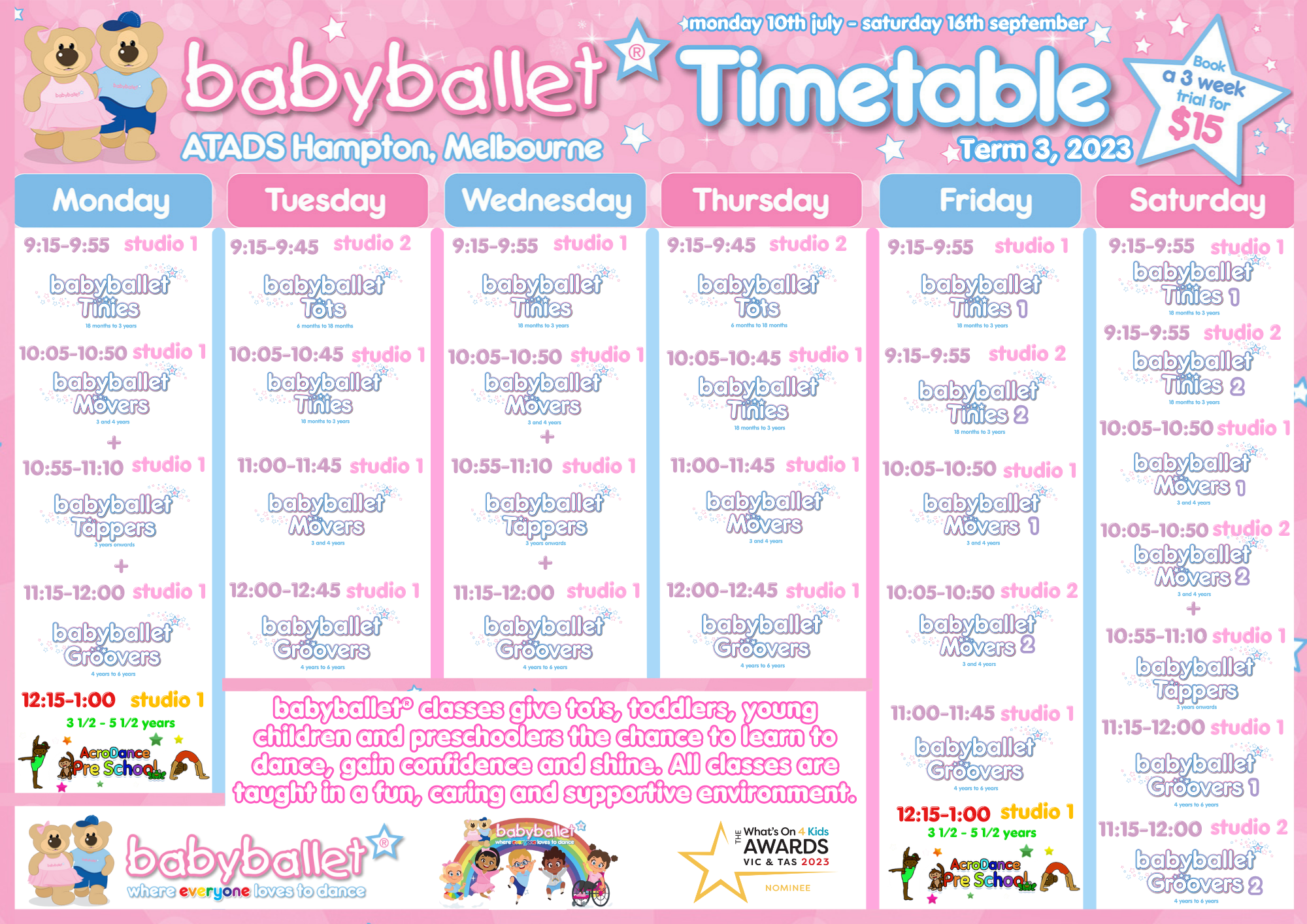 t3 2023 babyballet® timetable (2)